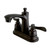 Kingston Brass FB7625NFL 4 in. Centerset Bathroom Faucet, Oil Rubbed Bronze