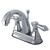 Kingston Brass KS7611BAL 4 in. Centerset Bathroom Faucet, Polished Chrome
