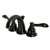 Kingston Brass KB8915NFL NuWave French Widespread Two Handle Bathroom Faucet, Oil Rubbed Bronze