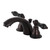 Kingston Brass KB955AKL Duchess Widespread Bathroom Faucet with Plastic Pop-Up, Oil Rubbed Bronze