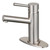Kingston Brass Fauceture   LS8428DL Concord Single Handle Bathroom Faucet with Push Pop-Up, Brushed Nickel