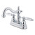 Kingston Brass KS1601GL 4 in. Centerset Bathroom Faucet, Polished Chrome