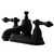 Kingston Brass KS7005AL 4 in. Centerset Bathroom Faucet, Oil Rubbed Bronze