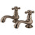 Kingston Brass KS1108AX Heritage Basin Tap Faucet, Brushed Nickel