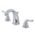 Kingston Brass KB981B 8 to 16 in. Widespread Two Handle Bathroom Faucet, Polished Chrome