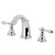 Kingston Brass KB981ACL American Classic Widespread Two Handle Bathroom Faucet with Retail Pop-Up, Polished Chrome
