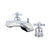 Kingston Brass KB8921ZX 8 in. Widespread Two Handle Bathroom Faucet, Polished Chrome