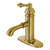 Kingston Brass KS7417ACL American Classic Single Handle Bathroom Faucet, Brushed Brass