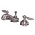 Kingston Brass KS1168TL 8 in. Widespread Two Handle Bathroom Faucet, Brushed Nickel