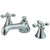 Kingston Brass KS4471AX 8 in. Widespread Two Handle Bathroom Faucet, Polished Chrome