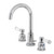 Kingston Brass Fauceture   FSC8921DPL Paris Widespread Two Handle Bathroom Faucet, Polished Chrome
