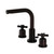 Kingston Brass Fauceture  FSC8955ZX 8 in. Widespread Two Handle Bathroom Faucet, Oil Rubbed Bronze