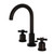 Kingston Brass Fauceture   FSC8925ZX Millennium Widespread Two Handle Bathroom Faucet, Oil Rubbed Bronze