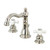 Kingston Brass Fauceture  FSC1979PX American Classic Widespread Two Handle Bathroom Faucet, Polished Nickel