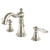 Kingston Brass Fauceture   FSC1979PL English Classic Widespread Two Handle Bathroom Faucet, Polished Nickel