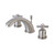 Kingston Brass KB8968ZX 8 in. Widespread Two Handle Bathroom Faucet, Brushed Nickel