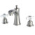 Kingston Brass KB7968PX 8 in. Widespread Two Handle Bathroom Faucet, Brushed Nickel
