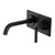 Kingston Brass KS8110CTL Single-Handle Wall Mount Bathroom Faucet, Matte Black