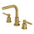 Kingston Brass Fauceture   FSC8953DL 8 in. Widespread Two Handle Bathroom Faucet, Brushed Brass