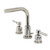 Kingston Brass Fauceture   FSC8959DL 8 in. Widespread Two Handle Bathroom Faucet, Polished Nickel