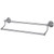 Kingston Brass BA297318SN 18" Double Towel Bar - Brushed Nickel