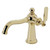 Kingston Brass KS3542KL Knight Single Handle Bathroom Faucet with Push Pop-Up, Polished Brass