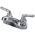 Kingston Brass GKB251LP 4 in. Centerset Bathroom Faucet, Polished Chrome