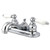 Kingston Brass GKB601B 4 in. Centerset Bathroom Faucet, Polished Chrome