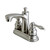 Kingston Brass FB7628KL 4 in. Centerset Bathroom Faucet, Brushed Nickel