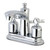 Kingston Brass FB7621ZX 4 in. Centerset Bathroom Faucet, Polished Chrome