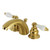 Kingston Brass KB957PLSB Victorian Mini-Widespread Bathroom Faucet, Brushed Brass