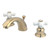 Kingston Brass KB952PX Victorian Mini-Widespread Bathroom Faucet, Polished Brass