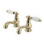 Kingston Brass KS1102WLL Basin Tap Faucet with Cross Handle, Polished Brass
