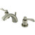 Kingston Brass KS2958DFL Mini-Widespread Bathroom Faucet, Brushed Nickel