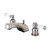 Kingston Brass KB8928DPL 8 in. Widespread Bathroom Faucet, Brushed Nickel