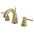 Kingston Brass KS2962EL 8 in. Widespread Bathroom Faucet, Polished Brass