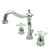 Kingston Brass KB1971PX Heritage Widespread Bathroom Faucet with Plastic Pop-Up, Polished Chrome