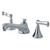 Kingston Brass KS4471FL 8 in. Widespread Bathroom Faucet, Polished Chrome