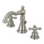Kingston Brass Fauceture FSC1978AX American Classic Widespread Bathroom Faucet, Brushed Nickel