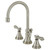 Kingston Brass KS2988BAL Heirloom Widespread Bathroom Faucet with Brass Pop-Up, Brushed Nickel