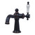 Kingston Brass KS154KLNB Nautical Single-Handle Bathroom Faucet with Push Pop-Up, Naples Bronze