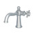 Kingston Brass KS154BXCP Nautical Single-Handle Bathroom Faucet with Push Pop-Up, Polished Chrome