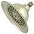 Kingston Brass K306C8 6" Bell Shower Head - Brushed Nickel