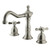 Kingston Brass KS1978BEX 8 in. Widespread Bathroom Faucet, Brushed Nickel