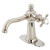 Kingston Brass KSD154BXPN Nautical Single-Handle Bathroom Faucet with Push Pop-Up, Polished Nickel