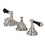 Kingston Brass KS5568PKL Duchess Widespread Bathroom Faucet with Brass Pop-Up, Brushed Nickel