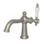 Kingston Brass KS154KLBN Nautical Single-Handle Bathroom Faucet with Push Pop-Up, Brushed Nickel