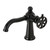 Kingston Brass KS3540RX Belknap Single-Handle Bathroom Faucet with Push Pop-Up, Matte Black