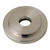 Kingston Brass FLEURO8 Manhattan Heavy Duty Round Solid Cast Brass Shower Flange, Brushed Nickel