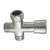 Kingston Brass K161A8 Showerscape Shower Diverter, Brushed Nickel